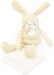 Doudou Iepuraș de pluș Bunny Sweety Doudou et Compagnie în ambalaj cadou maro 25 cm de la 0 luni (DC4186)