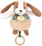 Doudou Animăluț de pluș cu melodie Music Box Les Rikikis Doudou et Compagnie în ambalaj cadou diferite tipuri 20 cm de la 0 luni (DC4157)