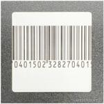 Wellpoint Etichete antifurt flexibile QF 40X40 antiumezeala cu coduri de bare