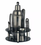 Klausberg Комплект шейкър с аксесоари Klausberg KB 7581, 10 бр, Стойка, 720 мл, Графит (KB 7581)