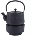 Kinghoff Ceainic din fonta Kinghoff KH 1847, 0.8L, Element de incalzire, Inductie, Negru (KH 1847)