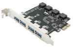 BlackBird PCI-E card de expansiune 4xUSB 3.0 BH1295 (BH1295)