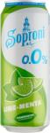 Soproni lime-mentás alkoholmentes sörital 0, 0% 500 ml - ecofamily