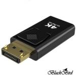 BlackBird Átalakító Displayport 1.2 male to HDMI female 4K passzív, Fekete (BH1258)