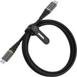 OtterBox Premium USB-C Apa - USB-C Apa Gyors Töltő Kábel 1m - Fekete