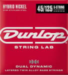Dunlop DBHYN45125 String Lab Hybrid Nickel Set de 5 corzi pentru bas (DBHYN45125)