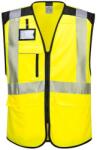 Portwest Vesta reflectorizanta executiv galben fluorescent Portwest Hi-Vis Marime 4XL (PWIPVHIVISEG4XL)