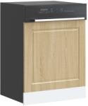 vidaXL mosogatógép panel Porto sonoma tölgy 60x1, 5x67 cm mérnöki fa (854140)