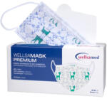  Wellsamask Colour line orvosi maszk 50db - macskák