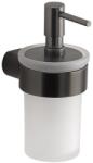 SAPHO PIRENEI szappanadagoló, 110 ml, gun metal/tejüveg (PI8181) (PI8181) - szaniteresklimacenter