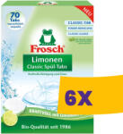 Frosch mosogatógép tabletta Zöldcitrom - Lime 70db-os (Karton - 6 csomag) (FR-5869-6)