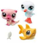 Littlest Pet Shop Figura szett - Szigeti kaland - 3 darabos - lira
