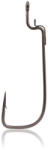 Mustad Alpha-Grip Tak Offset Titanx 7/1 Füles, Szakállas Offset Horog 3db (M4023700)