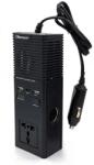 Autolife Feszültség átalakító inverter USB-vel és szivargyújtó aljzattal 12/24V 200W Autolife 63011