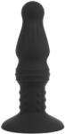 Blackmont Plug Ally Black - prémium anális izgató 11, 5 x 3, 5 cm - szexvital