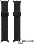 DUX DUCIS Samsung Galaxy Watch Ultra, Dux Ducis Mixture Pro okosóra szíj, Szövet, Légáteresztő, Állítható mágneses speciális csatos, Sötétkék