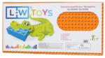 L-W Toys LW Toys tábla / alap 16x32 narancssárga (LEGO kompatibilis) (LW8013)