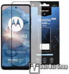 MyScreen MOTOROLA Moto G24, G24 Power, G04, MYSCREEN DIAMOND GLASS LITE EDGE üvegfólia, 9H, Teljes, Fekete (MD8127 DGLFG)