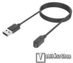  Okosóra mágneses USB töltő - 1m hosszú - FEKETE - Xplora X4 / Xplora X5 / Xplora X5 Play