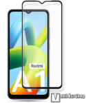 Mocolo előlap védő karcálló edzett üveg - FEKETE - 9H, 0, 33mm, Arc Edge, A teljes kijelzőt védi, a teljes felületén tapad! - Xiaomi Redmi A1 / A1 Plus / A2 / A2 Plus / Poco C50 / C51
