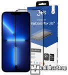 3mk Protection Apple iPhone 14, 13, 13 Pro, 3MK HARD GLASS MAX LITE üvegfólia, 1db, 9H, 0, 3mm, Teljes kijelző