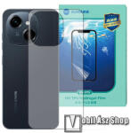 SUNSHINE Tecno Pop 9, Spark Go 1, SUNSHINE Hydrogel TPU hátlapvédő fólia, 1db, Ultra Clear (SUNS305603)