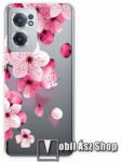 OnePlus Nord CE 2 5G, Szilikon mobiltok, VIRÁG MINTÁS