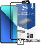 3mk Protection Xiaomi Redmi Note 13 5G, 13 Pro 4G, 13 Pro 5G, Poco X6 5G, Poco M6 Pro 4G, 3MK HARD GLASS MAX LITE üvegfólia, 9H, 0, 3mm, FEKETE