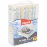  1.5V tartós elem MAXELL LR03 AAA (mikro ceruza) 24db-os csomag, műanyag dobozban