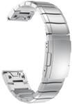  PÁNCÉL GYORSKIOLDÁS Fém szíj Garmin Fenix 8 51mm ezüsthöz