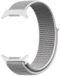 gigapack Pótszíj (egyedi méret, nylon, tépőzáras, légáteresztő) VILÁGOSSZÜRKE Samsung Galaxy Watch Ultra eSIM 47mm (SM-L705) (GP-163487)
