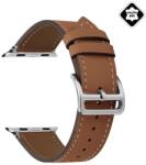 gigapack Pótszíj (egyedi méret, kicsi, valódi bőr) VILÁGOSBARNA Apple Watch Series 10 42mm, Watch Series 5 40mm, Watch Series 4 40mm (GP-163474)