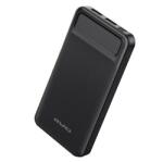 Awei P5K vésztöltő 2 USB+2 Type-C aljzat (10000mAh, 22.5W, PD gyorstöltő) FEKETE (P5K) - bluedigital