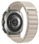 gigapack Pótszíj (egyedi méret, textil, állítható) FEHÉR Samsung Galaxy Watch Ultra eSIM 47mm (SM-L705) (GP-163520)