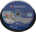 Verbatim Bd-r Sl 25gb 6x Ink 10pk Sp (43804)