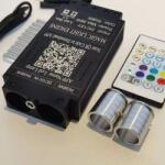 24LED.ro Iluminator fibra LED pentru plafonul, 12V, cu stea cazatoare si stea RGBW