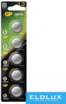 GP Batteries lítium gombelem CR2032 5db/bliszter (B1532) - dreamlighting