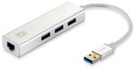 LevelOne Adaptor retea USB LevelOne Gigabit, 120x120x25mm, Argintiu (USB-0503)