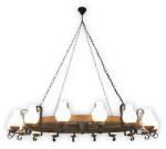Omnia Electric Candelabru Roata D100 16x E14 Antic Ex-00310 (ex-00310)