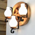 Omnia Electric Aplica Roata D30 3x E14 Antic Ex-00255 (ex-00255)