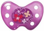 Baby-Nova Suzeta de silicon Baby Nova - Dentistar, flori, mărimea 2 (22292)