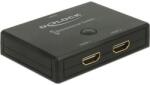 Delock HDMI 2 - 1 Switch bidirectional 4K 60 Hz (18749) - konzolvilag