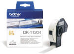 Brother DK-11204 elővágott öntapadós címke 400db/tekercs 17mm x 54mm White