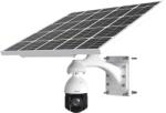 Dahua Camera supraveghere rotativa IP Speed Dome PTZ 4G cu panou solar Dahua Starlight WizSense, 4 MP, 5 mm-125 mm, IR 100 m, 25x, detectie faciala, slot card, IP66 (KIT/DH-PFM378-B125-CB-V2/DH-SD49425DB-HN