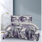 Luna ágynemű garnitúra 3 részes 3D lila-ezüst - techsend