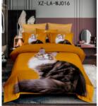 Luna ágynemű garnitúra 7 részes 5D Cicás - techsend