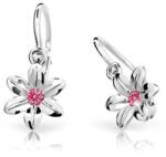 Cutie Jewellery Cercei pentru copii din aur alb C1993-10-X-2 fucsia