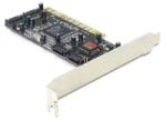 BlackBird 4x SATA bővítő kártya PCI (BH1294)