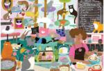 Pieces & Peace Pieces & Peace 0171 - My Happy Palace is in the Cat Café - 1000 db-os puzzle (0171)
