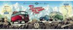 Ravensburger 12000443 - Panoráma puzzle - Volkswagennel az Alpokon át - 1000 db-os puzzle